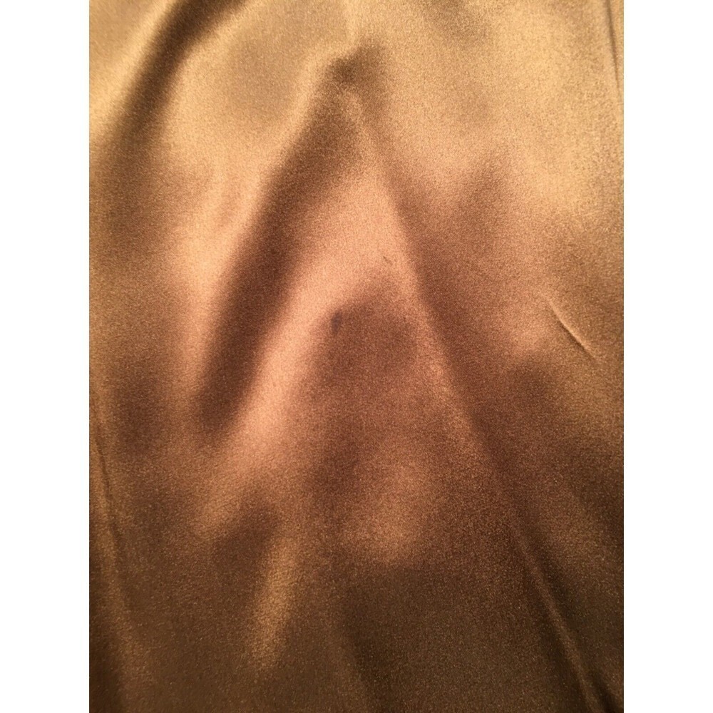 SAKS 5th AVENUE genuine MINK TRAPEZE COAT, “Whiskey”, 3/4 length, Women’s XL - Picture 8 of 10